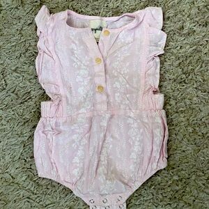 Vignette girls romper